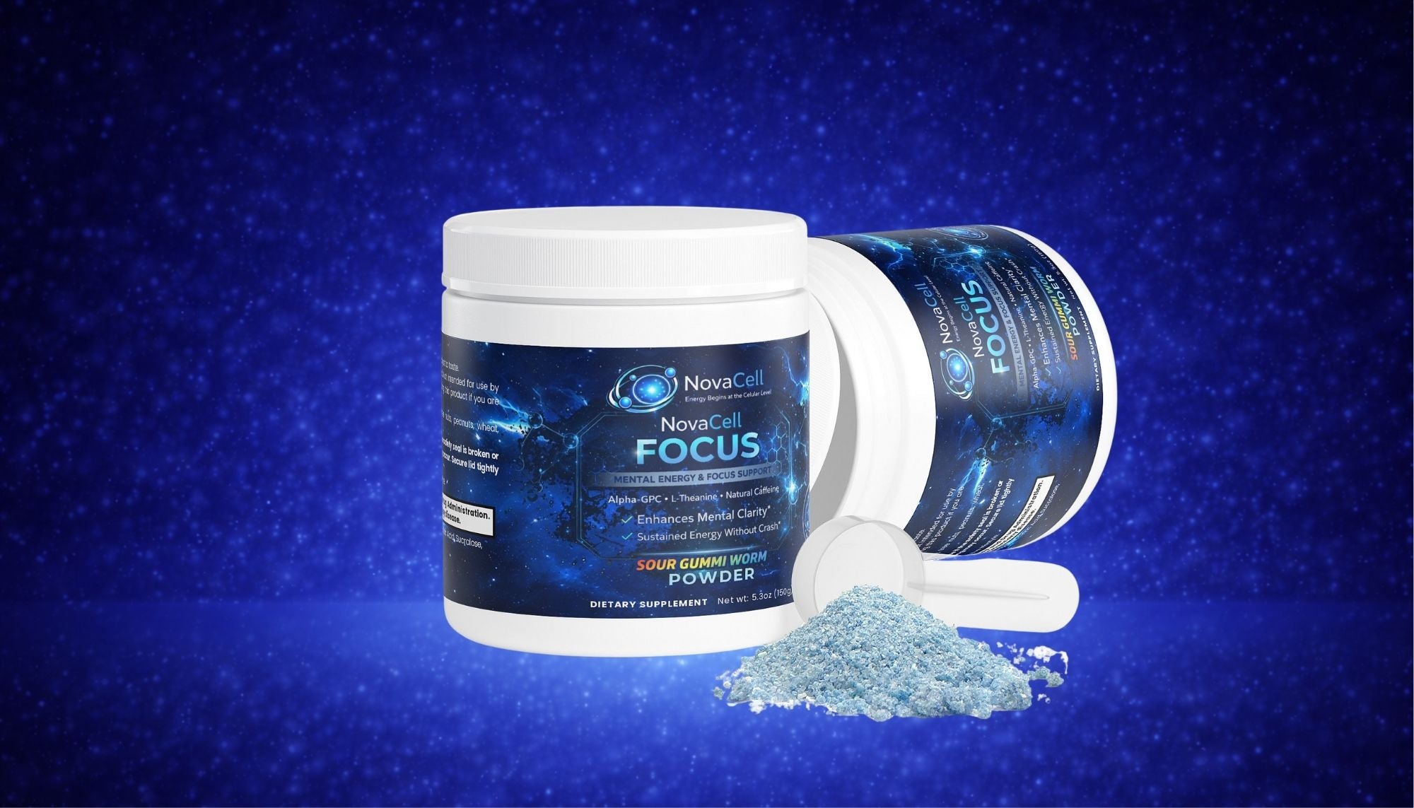 NovaCell Focus Powder (Sour Gummi Worm)