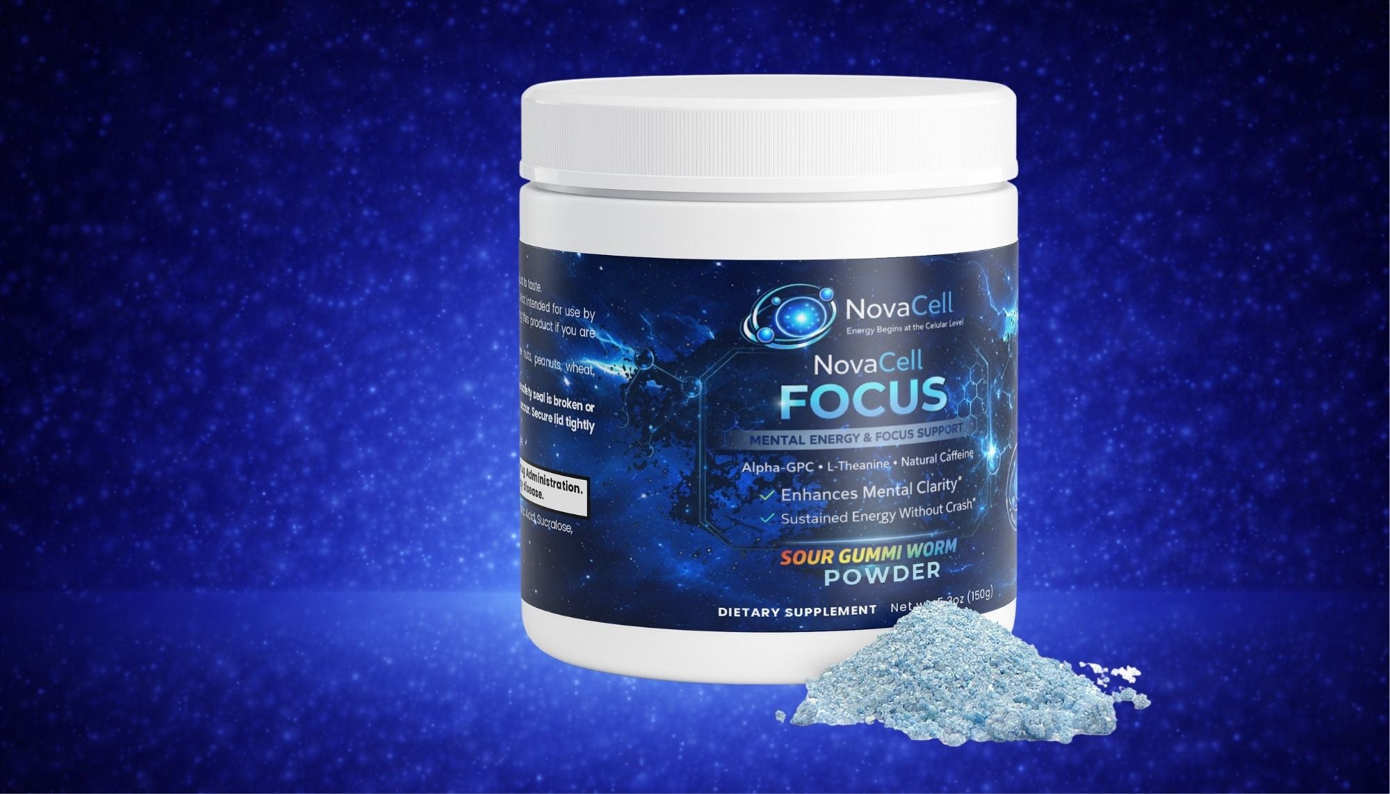 NovaCell Focus Powder (Sour Gummi Worm)